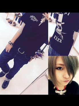 「STABILIZER（スタビライザー）のアイテム」を使った、つんさん（レディース・155cm）の春コーディネート