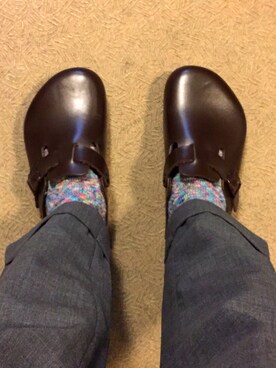 「ARBRE（アルブル）のアイテム」を使った、くるまやさん（メンズ・165cm）の秋コーディネート