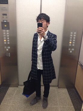 8bさん（メンズ・168cm）の春コーディネート