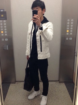 8bさん（メンズ・168cm）の春コーディネート