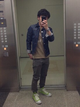 「TALSA（タルサ）のアイテム」を使った、8bさん（メンズ・168cm）の春コーディネート