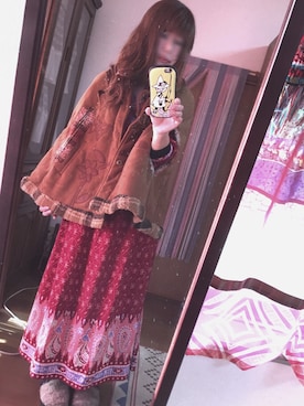 Ryoさん（レディース・161cm）の冬コーディネート