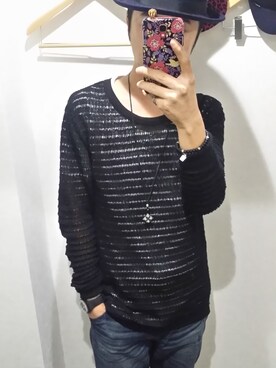 「TOPMAN（トップマン）のアイテム（キャップ）」を使った、Hakuさん（メンズ・168cm）の秋コーディネート