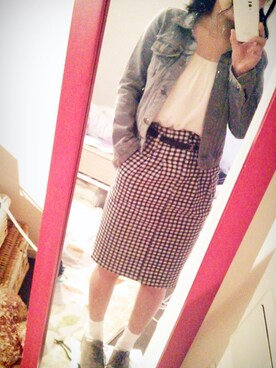 聖歌♬*゜さん（レディース・155cm）の春コーディネート