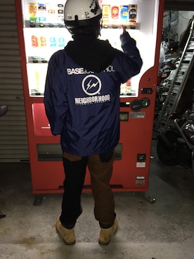 「BASECONTROL（ベースコントロール）のアイテム（ジャケット/アウター）」を使った、ともぴー28号さん（メンズ・169cm）の冬コーディネート