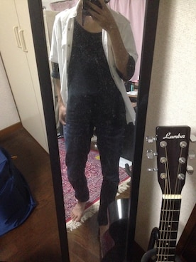 「COMME CA ISM（コムサイズム）のアイテム（ダウンジャケット/コート）」を使った、無為さん（メンズ・175cm）の秋コーディネート