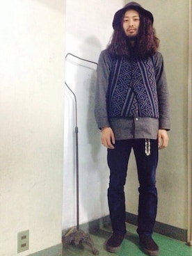 「rag & bone（ラグアンドボーン）のアイテム（シャツ/ブラウス）」を使った、shota imanakaさん（メンズ・175cm）の春コーディネート