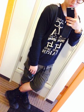 マサヒコマルヤマ　ブーツ nude:masahiko maruyama - Over Sized Sleeve Less Hoodei
