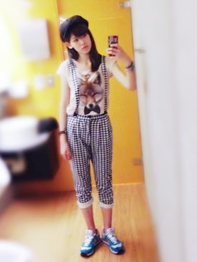 「Dogeared（ドギャード）のアイテム」を使った、Zoe Luanさん（レディース・168cm）の秋コーディネート