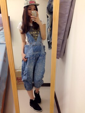 Kiwi Chiuさん（レディース・166cm）の夏コーディネート