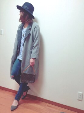 「リオ五輪」｜ecruさん（レディース・165cm）の冬コーディネート