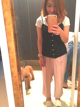 「unglid（アングリッド）のアイテム」を使った、Misaki さん（レディース・148cm）の夏コーディネート