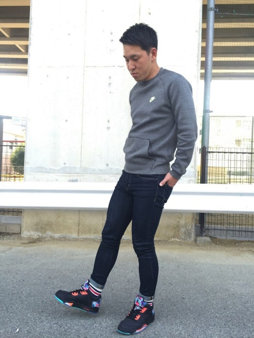 しんや Nikeのスウェットを使ったコーディネート Wear