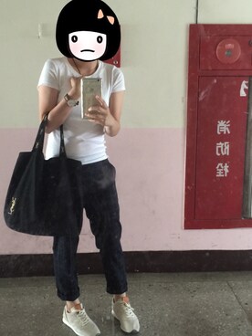 邱0さん（レディース・153cm）の秋コーディネート