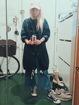 「ZALORA（-）のアイテム（ジャケット/アウター）」を使った、Monsha Wongさん（レディース・160cm）の秋コーディネート
