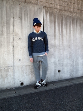 mackeyさん（メンズ・170cm）の冬コーディネート