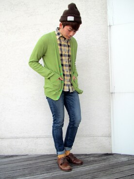 mackeyさん（メンズ・170cm）の冬コーディネート