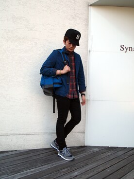 mackeyさん（メンズ・170cm）の冬コーディネート