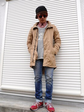 mackeyさん(メンズ・170cm)の春コーディネート