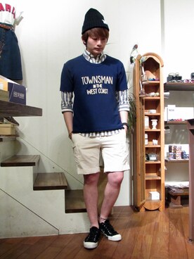 mackeyさん（メンズ・170cm）の春コーディネート