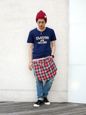 mackeyさん(メンズ・170cm)の春コーディネート