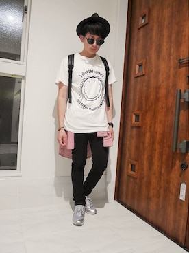 「G.V.G.V.（ジーヴィージーヴィー）のアイテム（バッグ）」を使った、mackeyさん（メンズ・170cm）の秋コーディネート