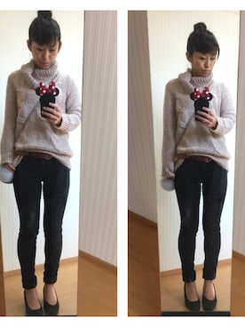 miy☺︎さん(レディース・160cm)の秋コーディネート