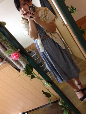 みくこさん（レディース・155cm）の夏コーディネート