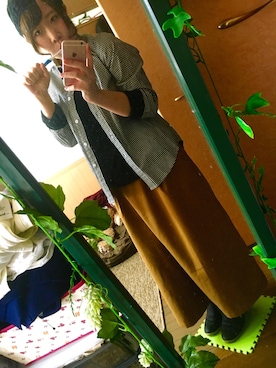 みくこさん（レディース・155cm）の冬コーディネート