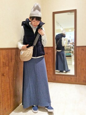 mihoさん（レディース・160cm）の冬コーディネート