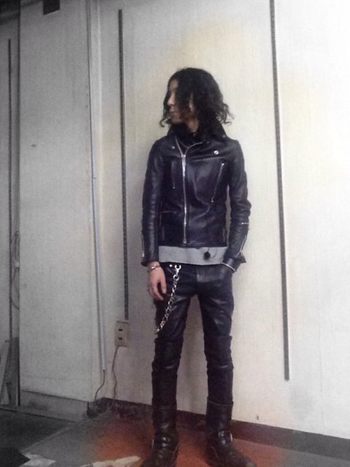 Gm 自己満族隊員 666のライダースジャケットを使ったコーディネート Wear