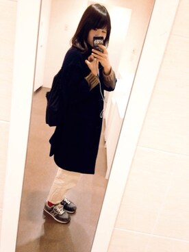 「I am I （アイアムアイ）のアイテム（その他アウター）」を使った、kotoneさん（レディース・158cm）の秋コーディネート
