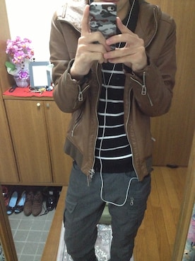 yuk!さん（メンズ・173cm）の春コーディネート