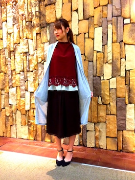「HVC（エイチブイシー）のアイテム（パンツ）」を使った、HVC八千代緑ヶ丘店さん（メンズ・173cm）の夏コーディネート