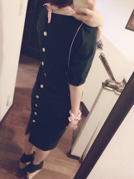「あちゃちゅむ」｜「アイテム（ブーティ）」を使った、ざえMONさん（レディース・155cm）の夏コーディネート
