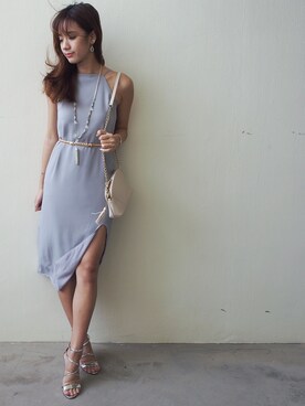 「MDS（エムディーエス）のアイテム」を使った、patrine chooさん（レディース・163cm）の春コーディネート