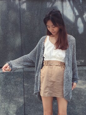 「ZALORA（-）のアイテム（ジャケット/アウター）」を使った、patrine chooさん（レディース・163cm）の夏コーディネート