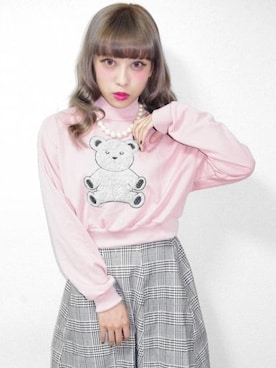 「A.D.G（エーディージー）のアイテム（スウェット）」を使った、A.D.Gさん（レディース・150cm）の秋コーディネート