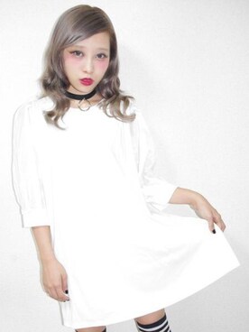 「原宿系」｜A.D.Gさん（レディース・150cm）の冬コーディネート