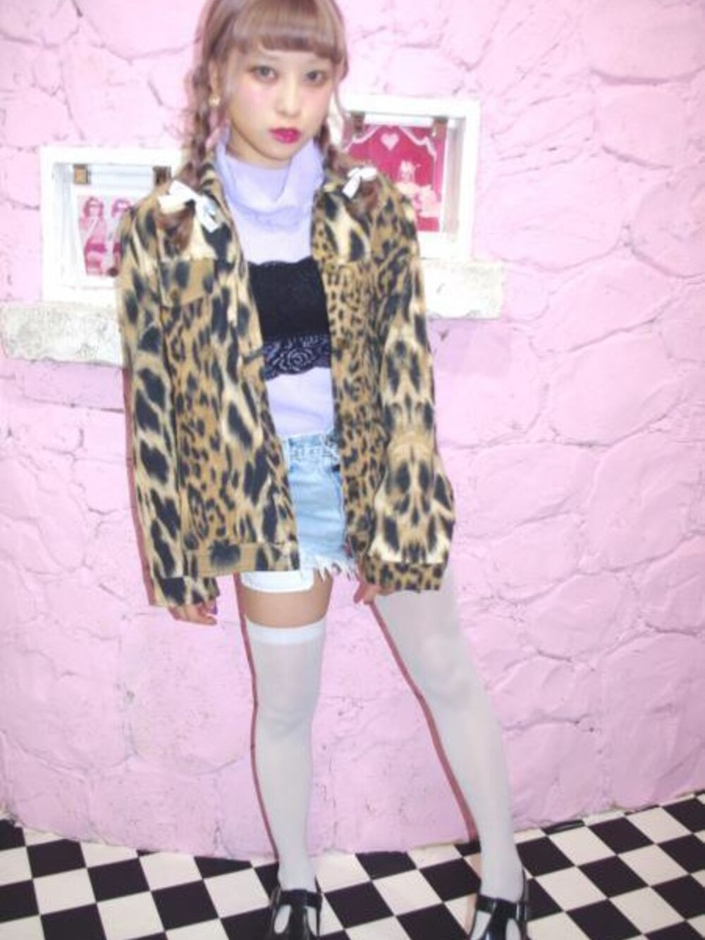 A.D.Gさんの「Leopard Jacket（A.D.G）」を使ったコーディネート