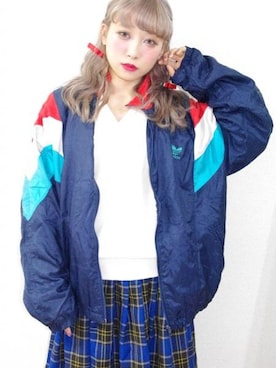 「A.D.G（エーディージー）のアイテム（その他アウター）」を使った、A.D.Gさん（レディース・150cm）の冬コーディネート