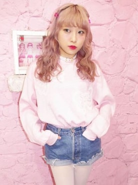 「A.D.G」｜「アイテム（パンツ）」を使った、A.D.Gさん（レディース・150cm）の春コーディネート