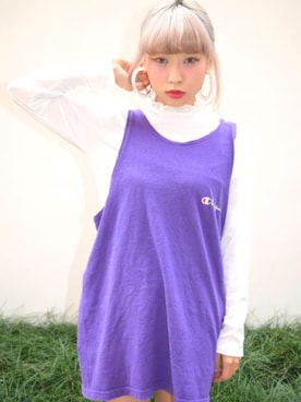 「A.D.G」｜「アイテム（Tシャツ/カットソー）」を使った、A.D.Gさん（レディース・150cm）の春コーディネート