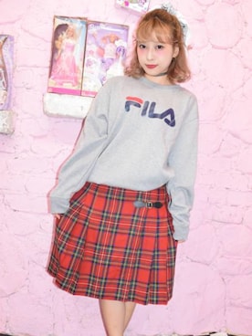 「A.D.G（エーディージー）のアイテム（スウェット）」を使った、A.D.Gさん（レディース・150cm）の秋コーディネート