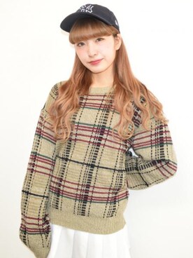 「A.D.G（エーディージー）のアイテム（帽子）」を使った、A.D.Gさん（レディース・150cm）の秋コーディネート