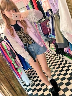 「A.D.G（エーディージー）のアイテム（ブルゾン）」を使った、A.D.Gさん（レディース・150cm）の秋コーディネート