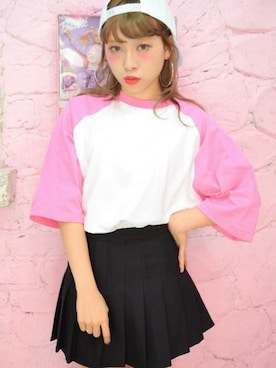 「A.D.G」｜「アイテム（Tシャツ/カットソー）」を使った、A.D.Gさん（レディース・150cm）の冬コーディネート