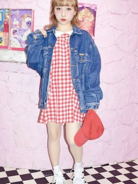 「A.D.G」｜「アイテム（ワンピース/ドレス）」を使った、A.D.Gさん（レディース・150cm）の冬コーディネート
