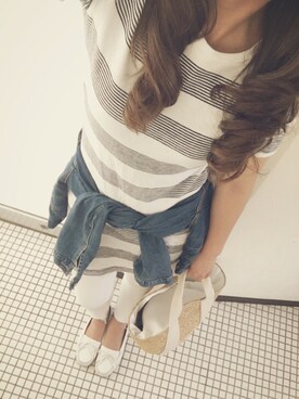 「mooi（モーイ）のアイテム」を使った、min_min﻿さん（レディース・151cm）の夏コーディネート