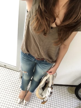 「NATURAL BEAUTY BASIC（ナチュラルビューティーベーシック）のアイテム（財布/小物）」を使った、min_min﻿さん（レディース・151cm）の夏コーディネート